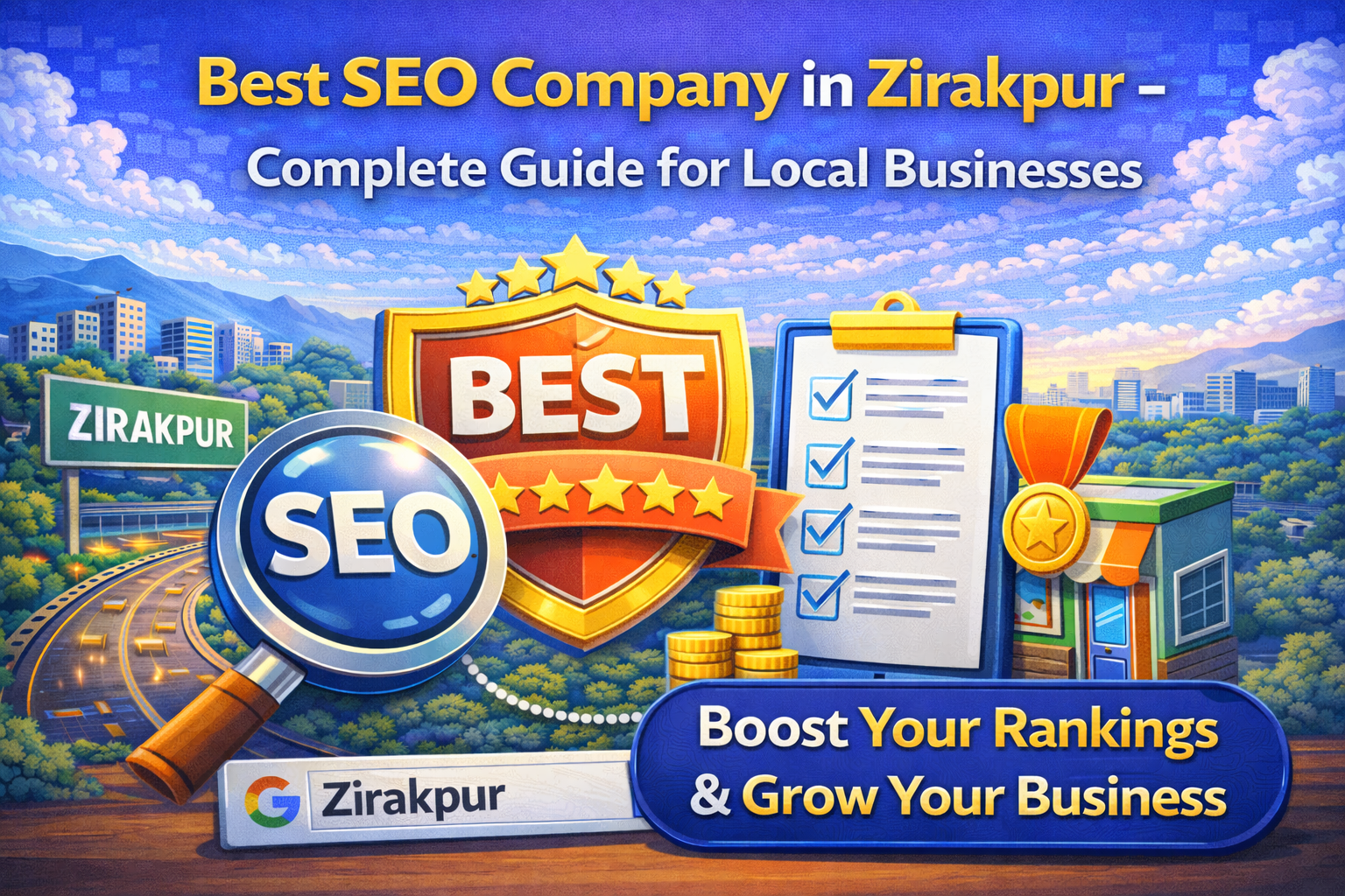 Best SEO Company in Zirakpur – Complete Guide for Local Businesses